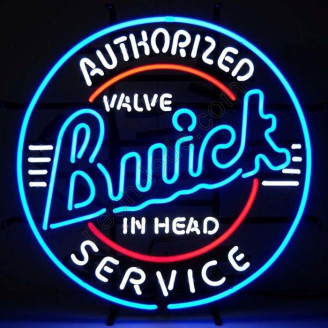 Authorized Buick Service Neon Auto Sign