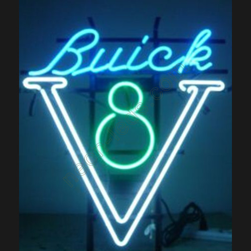 Buick V8 Neon Light Auto Sign Buick V8 Neon Light Auto Sign
