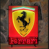 Ferrari car neon auto sign
