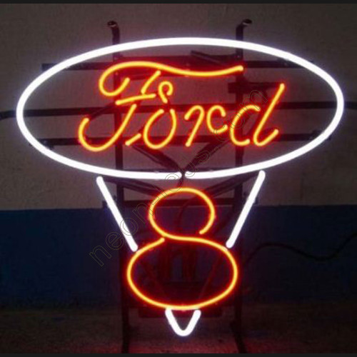 Ford V8 Neon Auto Sign Ford V8 Neon Auto Sign