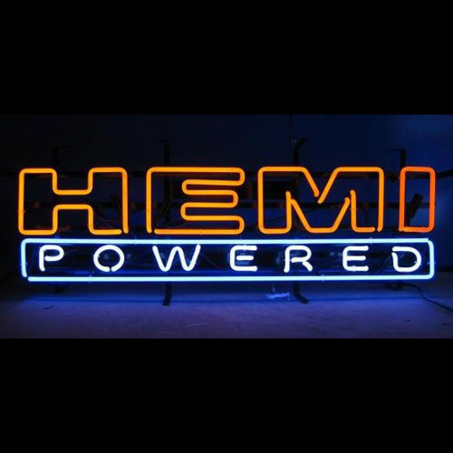 HEMI Powered Neon Auto Sign