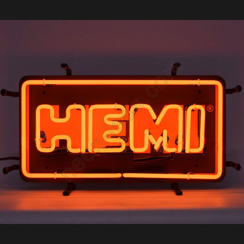 HEMI Neon Automobile Sign