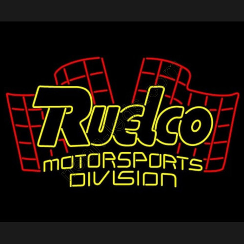 Ruelco Motorsport Division Neon Auto Sign Ruelco Motorsport Division Neon Auto Sign