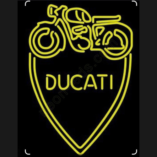 Ducati Meccanica Bllogna Neon Auto Sign Ducati Meccanica Bllogna Neon Auto Sign