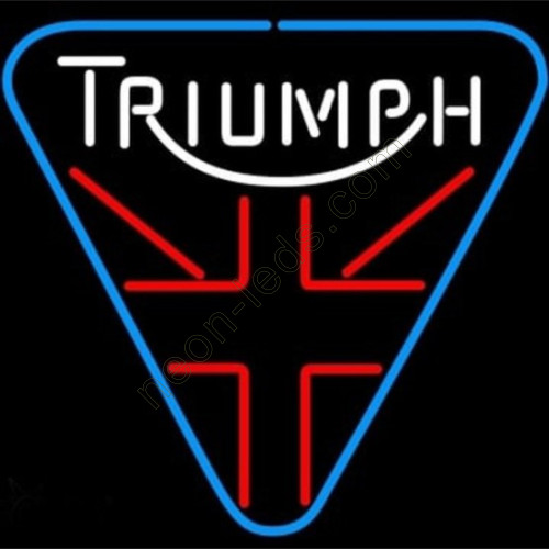 Triumph Motorcycle Thruxton Rocket Daytona Neon Auto Sign Triumph Motorcycle Thruxton Rocket Daytona Neon Auto Sign