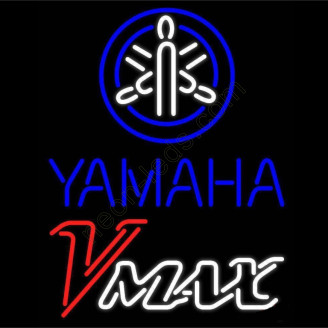 Yamaha V Max Neon Auto Sign