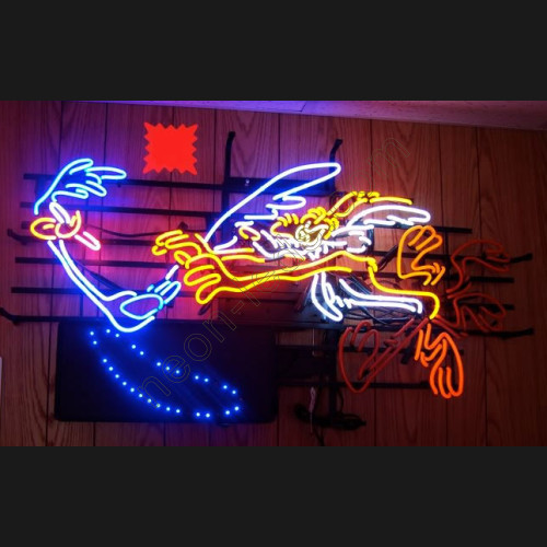 Road Runner Garage Neon Auto Sign Road Runner Garage Neon Auto Sign