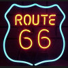 Route 66 Garage Neon Auto Sign