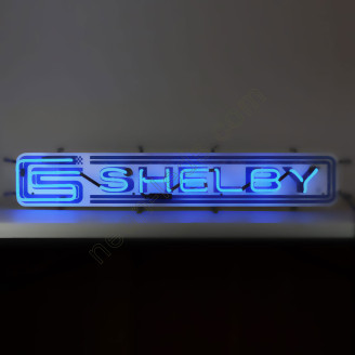 CS shelby neon auto auto sign