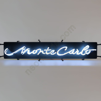 MONTE CARLO NEON AUTO SIGN