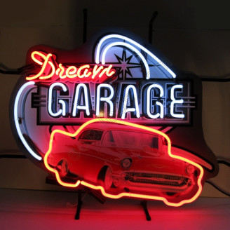 Dream Garage Neon Auto Sign