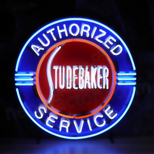 Studebaker neon auto sign Studebaker neon auto sign