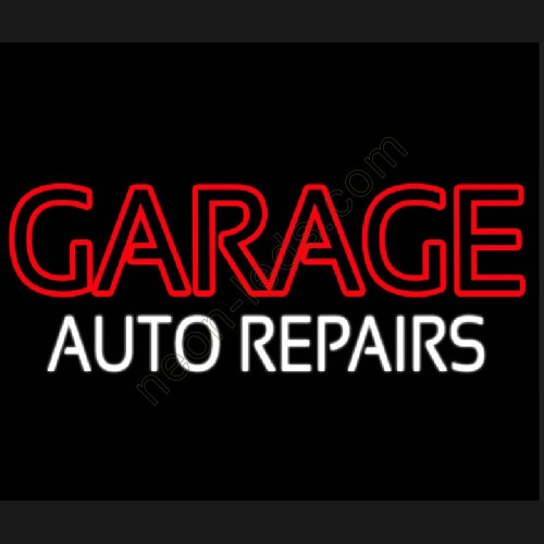 Garage Auto Repairs Neon Auto Sign Garage Auto Repairs Neon Auto Sign