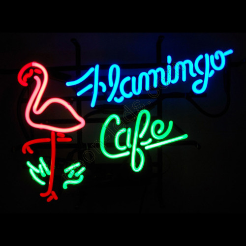 Flamingo Coffee Neon Sign Flamingo Coffee Neon Sign