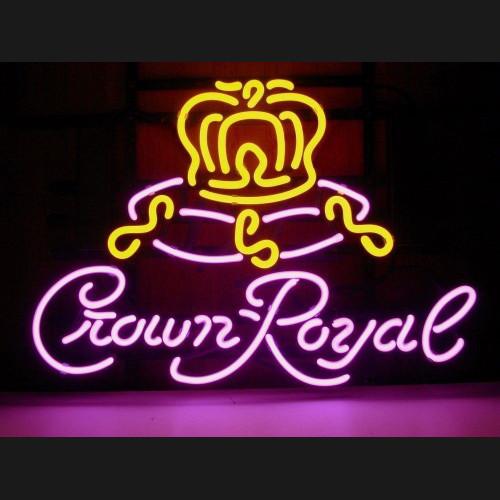 Crown Royal Neon Beer Sign