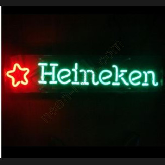 Heineken Beer Big Star On Top Neon Sign