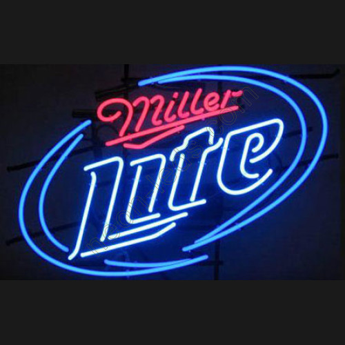 Miller Lite Neon Beer Sign