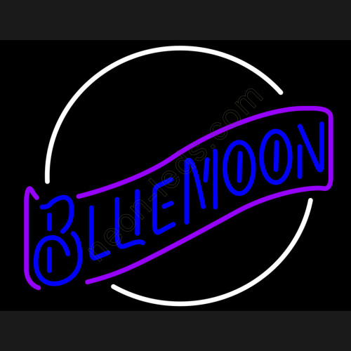 Blue Moon Neon BEER Sign Blue Moon Neon BEER Sign