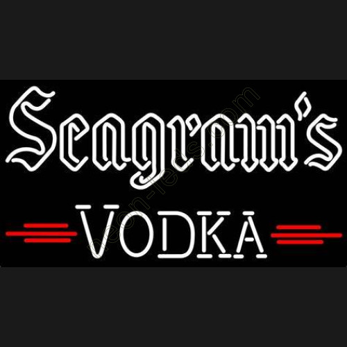 Seagrams Vodka Neon Sign Seagrams Vodka Neon Sign