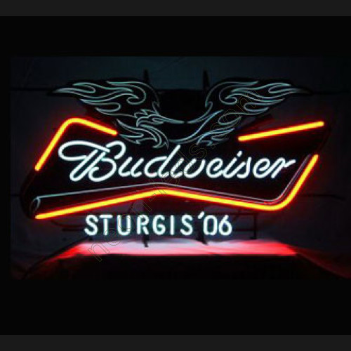 Budweiser Sturgis'06 Neon Beer Sign