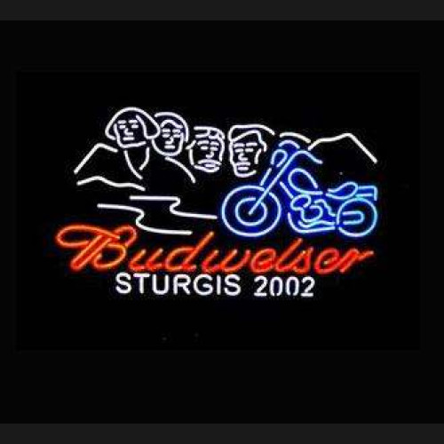 Budweiser Sturgis 2002 Neon Sign