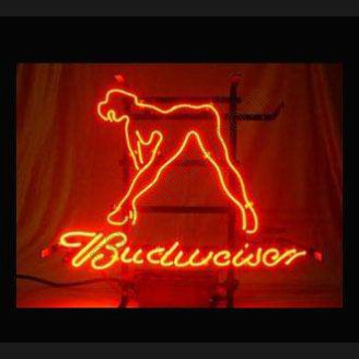 Budweiser Nude Girl Beer Neon Sign