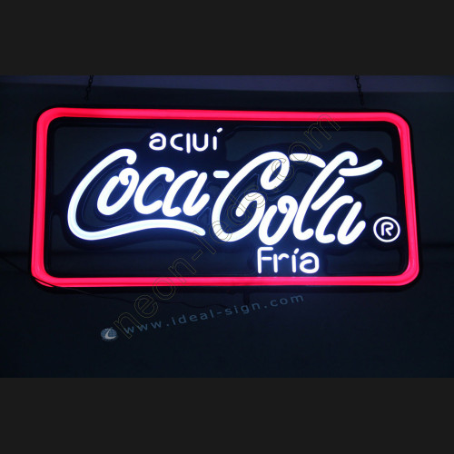 Coca cola neon beer sign Coca cola neon beer sign