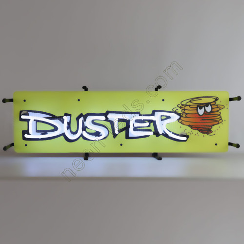 DUSTER BY PLYMOUTH NEON SIGN DUSTER BY PLYMOUTH NEON SIGN