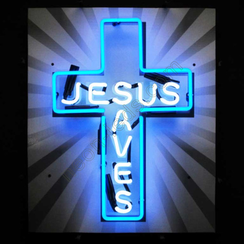 Jesus Saves Neon Sign Jesus Saves Neon Sign