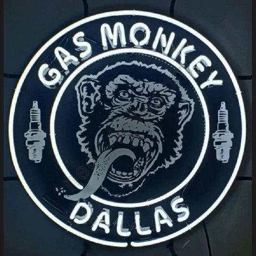 Gas monkey dallas neon sign Gas monkey dallas neon sign