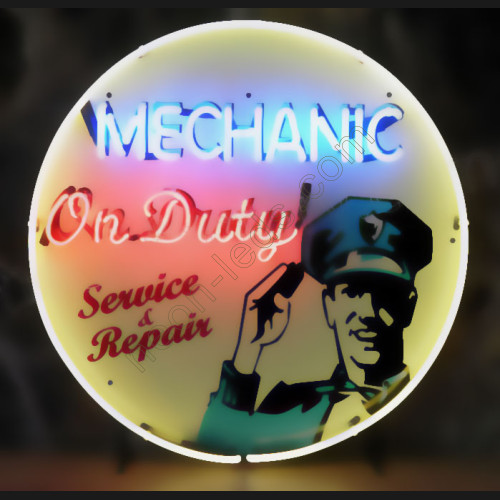 neonechanic on duty neon sign neonechanic on duty neon sign