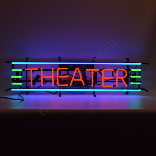 THEATER neon sign THEATER neon sign