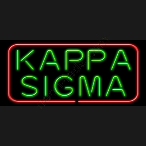 Kappa Sigma Neon Sign Kappa Sigma Neon Sign