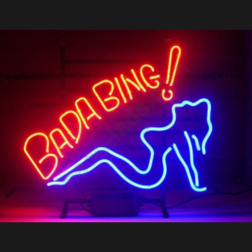 Bada Bing Nude Neon Custom Signs