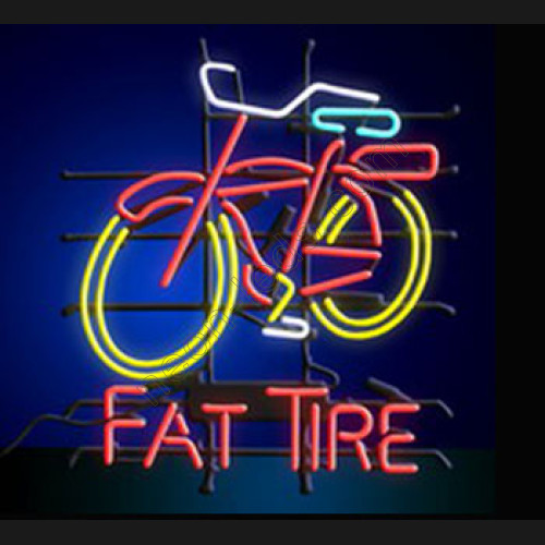Bicycle Fat Tire Neon Sign Bicycle Fat Tire Neon Sign