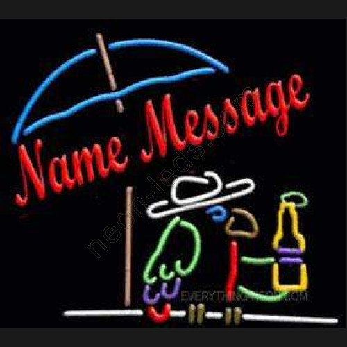 Name Message neon sign Name Message neon sign