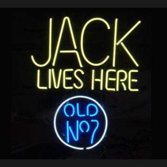 Jack Live Here Neon Sign