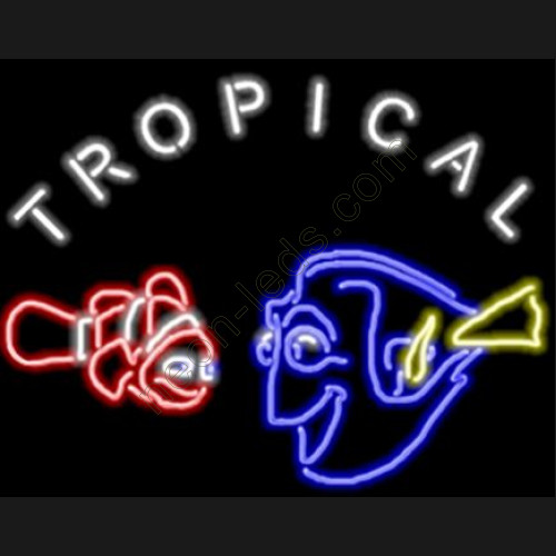Tropical Fish Store Neon Sign Tropical Fish Store Neon Sign