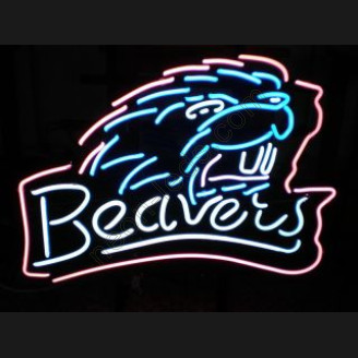 Beavers Neon Sign