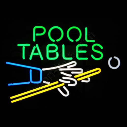 Pool Tables Neon Sign Pool Tables Neon Sign