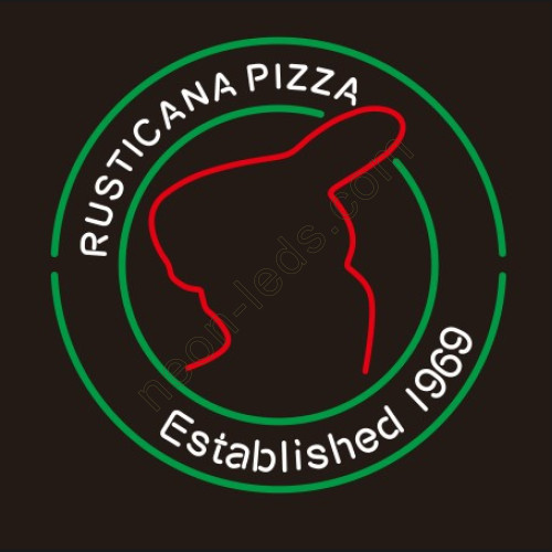 Rusticana Pizza Neon Sign Rusticana Pizza Neon Sign