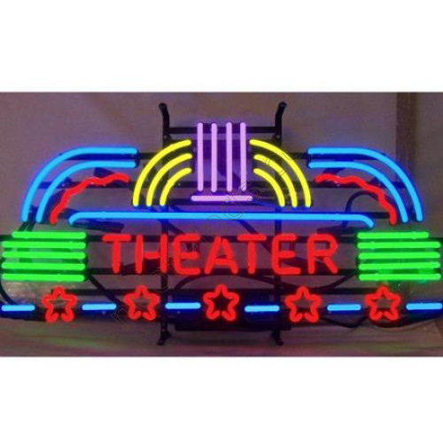 Theater Neon Sign Theater Neon Sign