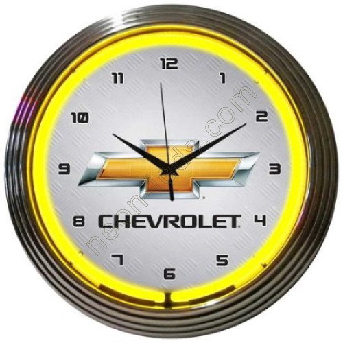 Chevrolet Neon Clock