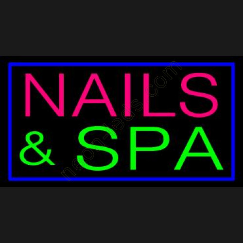 NAILS and SPA Neon Sign NAILS and SPA Neon Sign
