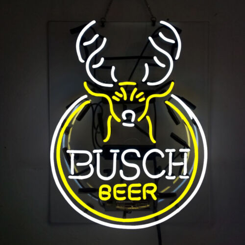 Busch beer neon beer sign