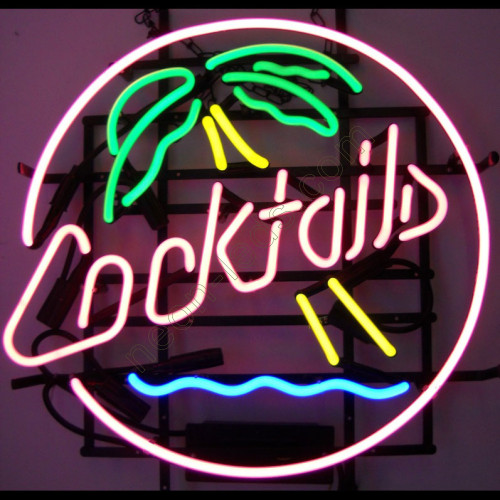 Cocktails Neon Sign Cocktails Neon Sign