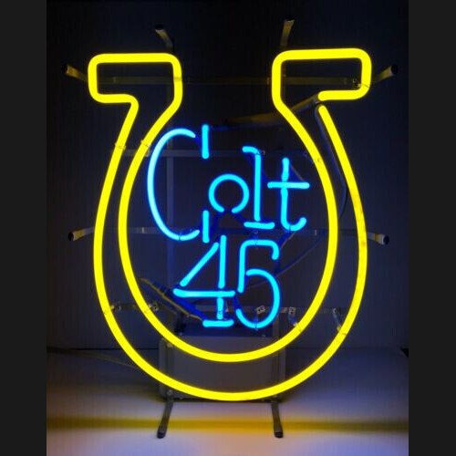 COLT 45 neon beer sign