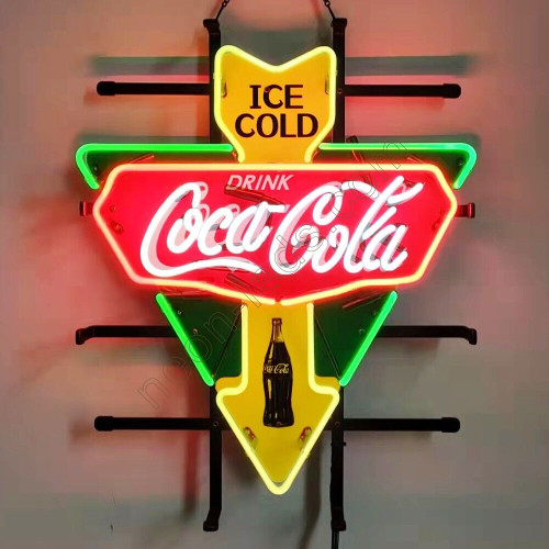 Cola Coke neon beer sign