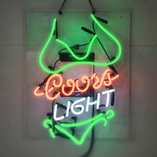 Coors Light bikini neon beer sign