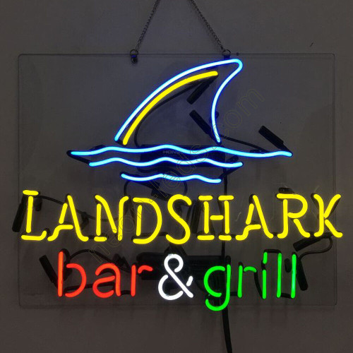 Landshark Bar And Grill Neon Sign